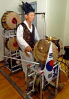 혼자서 7가지 악기를 동시에~월드컵 응원하던 김홍조  ..