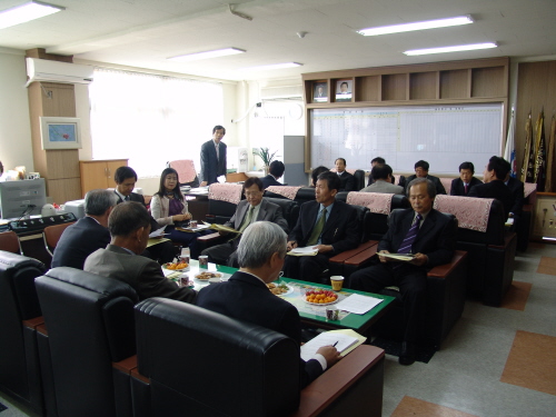 경산중등교장협의회의 개최 다양한 의견 교환을 통해 교육..