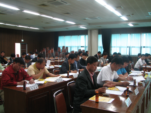 경산시 체육회 이사회 간담회 개최 제45회 상주 도민체..