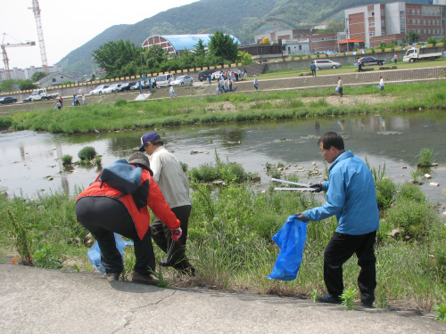 경산시이통장연합회2007 깨끗한 경산만들기 운동 전개