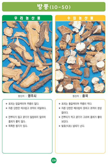 [포토소식]사진으로 알아보는 우리농산물 구별법 '방풍'