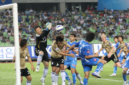 대구FC 플레이오프 진출 먹구름!수원에게 1-2로 패배..
