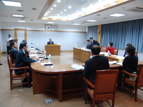 2008년 사회단체보조금 지급 심의 경산시 지난해 고려..