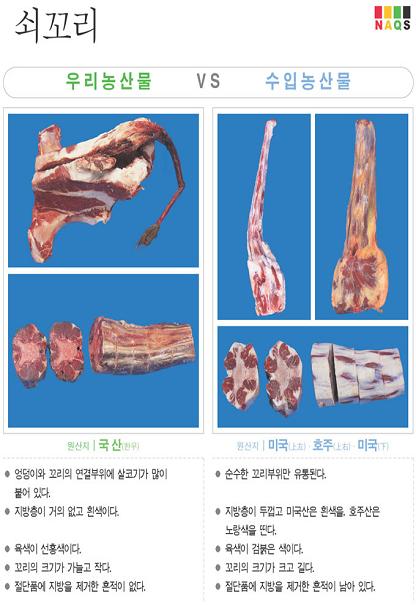[포토소식] '쇠꼬리'  사진으로 알아보는 우리농축산물..