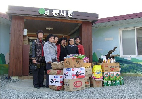 생활개선회 연말 이웃사랑 실천 복지시설 방문 봉사 및 ..