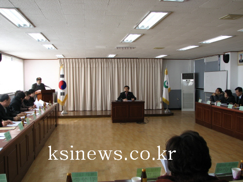 남부동 통장회의 개최2월 시행되는 주요 시책 설명, 통..