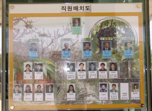 남산면 ‘직원 배치도’, 민원편의 제공 컬러전광판 등 ..
