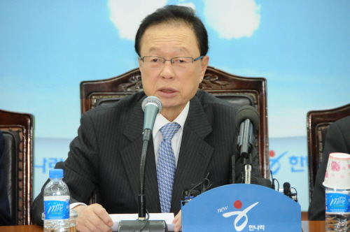 한나라당 조기 전당대회 놓고 고심 박희태 대표, “모든..