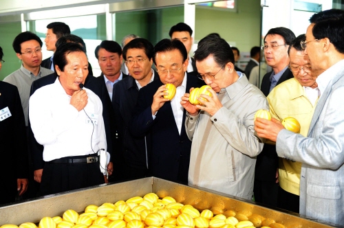 한승수 국무총리 경북지역 민생행보칠곡, 성주, 고령 기..