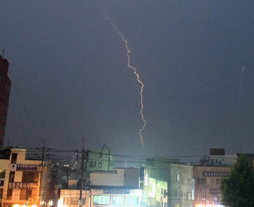 장마철, ‘낙뢰·감전사고’ 주의해야~경산, 지난해 6~..