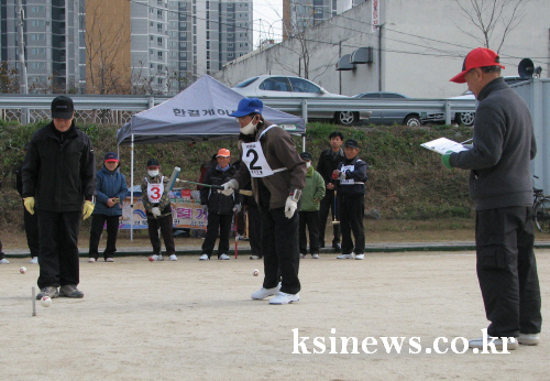 경산게이트볼 대회 남천구장에서 열려지역 동호인 100여..