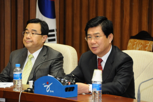 한나라당, 지방선거 정책활동 방향은? 김성조 정책위의장..