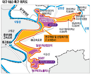 경산권, 대구R&D특구에 포함된다! 대학·경제자유구역·..