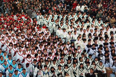 4일 경산실내체육관 ‘부활절 합동예배’ 지역 기독교인 ..