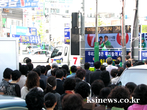 경산시장 후보들, 선거전 ‘출정식!’ 본격적인 선거유세..