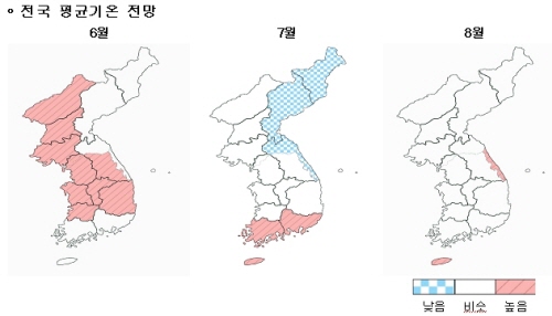 대구경북, 6~8월 기상전망! 6월 고온현상...강수량..