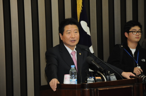 안상수, 한나라당 대표 '출사표' 민노당, 이정희 의원..