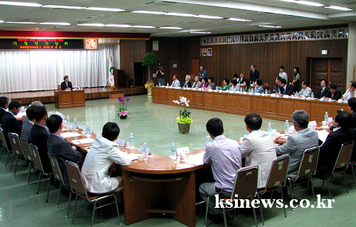 경산시, 중소기업 애로사항 청취 중소기업체 대표 초청 ..