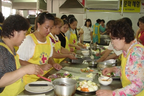 “한국전통요리로 다문화사랑 나눠요!” 경산적십자봉사회,..