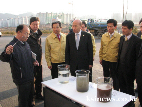환경부장관, 경산 구제역 매몰 ‘극찬’ 매몰 관련 사전..