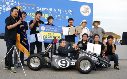 영대 ‘천마DM’ 전국 전기車대회 1위 처녀 출전에 종..