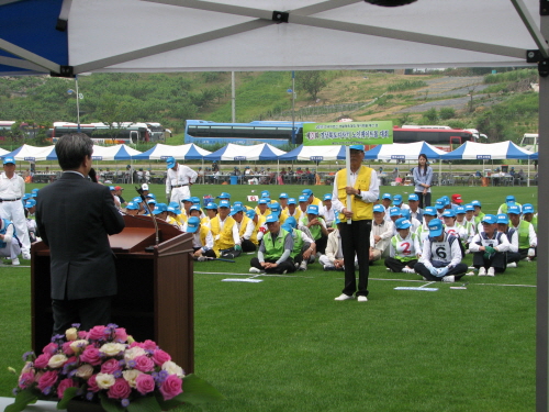 경북 노인게이트볼 선수들 ‘경산에~’ 제23회 도지사기..