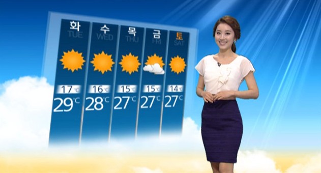 낮 최고기온 30도...초여름 무더위[경산지역 주간 날..