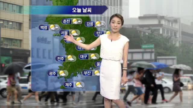 잦은 소나기 주의...무더위 주춤 [경산지역 주간 날씨..