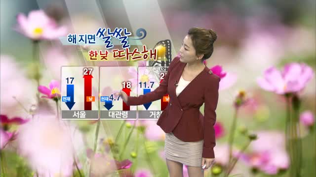 맑고 청량한 가을 날씨 이어져~ [경산지역 주간 날씨]