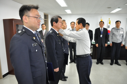 경산경찰서 1일자 승진 인사 김해영·우국창 경감, 허덕..