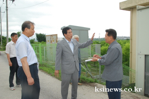 최 시장, 관내 재해위험지구 현장 방문 장마철 집중호우..
