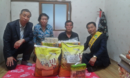 북부·중앙동 명예동장 지역 보살피기 명절 맞아 경로당·..