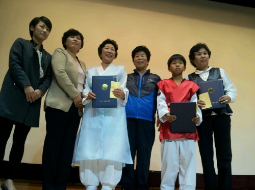 북부동 동아리, 경산 국학기공대회 1위 2위 옥공동 마..
