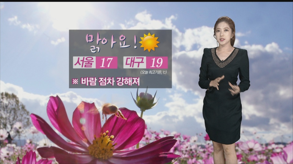 포근한 가을날씨...수능한파 없을 듯! [경산지역 주간..