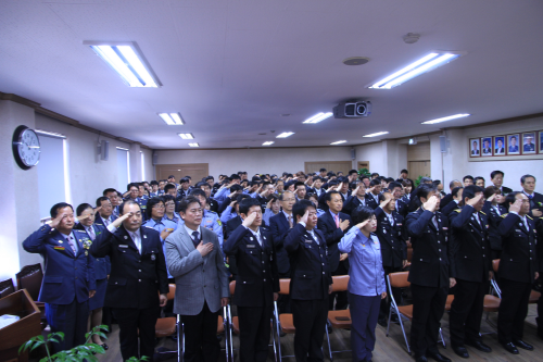 경산소방서 ‘제51주년 소방의 날’ 기념식 소방공무원 ..