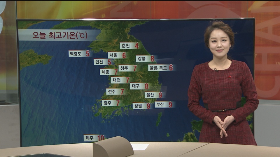예년보다 포근...1일 큰 추위 없어 [경산지역 주간 ..