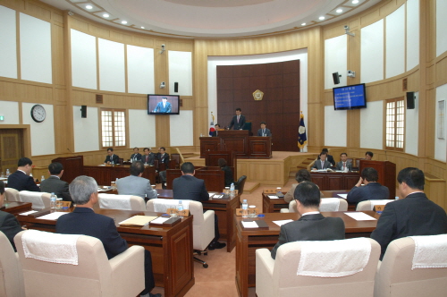 경산시의회 제164회 임시회 개회 ‘경산시 고문공인노무..