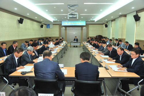 김학홍 부시장 “시장 부재중 긴장해야” 확대간부회의, ..
