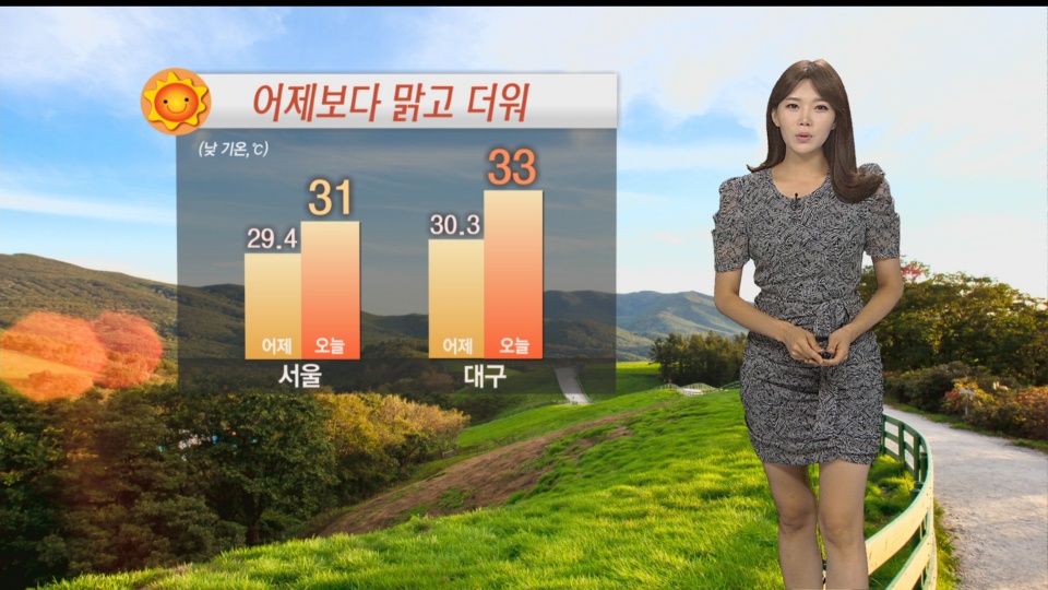 수요일부터 장맛비...후텁지근 [경산지역 주간 날씨] 