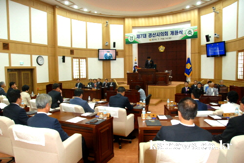 시의회, 경산시 주요업무보고 청취 정병택 의원 ‘서부2..