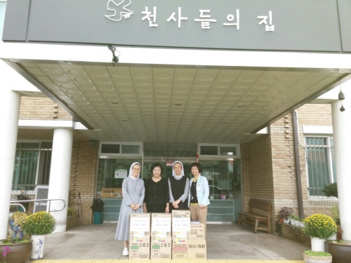 교육지원청, 한가위 소외계층 사랑나눔 관내 사회복지시설..