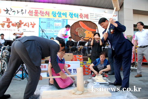 개장 1주년 ‘하양꿈바우시장’ 자축문화관광형시장 2년차..