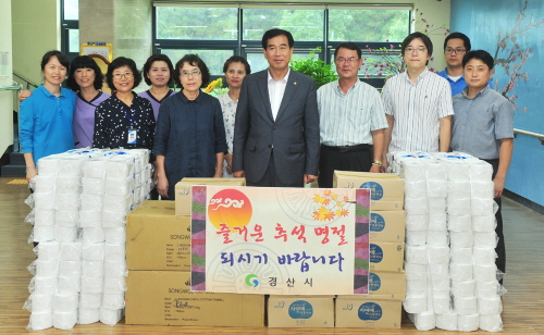 경산시, 관내 사회복지시설 위문 방문 시설 37개소 방..