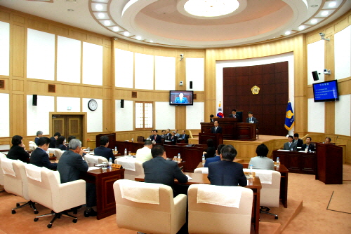 시의회, 제176회 임시회 일정 돌입 시청 조직개편 위..
