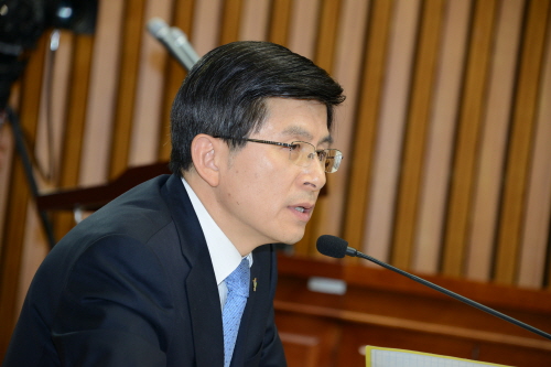 전운이 감도는 황교안 후보 청문회장 야당 “오후 4시까..