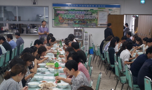 경산농기센터, ‘우리맛닭’ 홍보 나서 무농약 인증 사육..