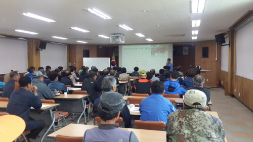 메르스로 중단된 농업인아카데미 재개 21일 복숭아과정 ..