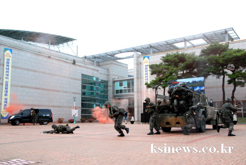 생화학테러 대비 ‘신속 대응능력’ 점검  경산시, 20..