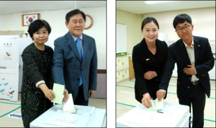 경산 76개 투표소에서 ‘투표 시작’ 새누리당 최경환·..