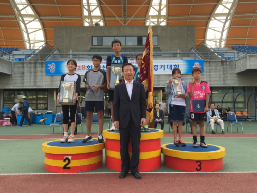 정평·자인초, 교육장기 육상대회 ‘우승’ 남중부-장산중..